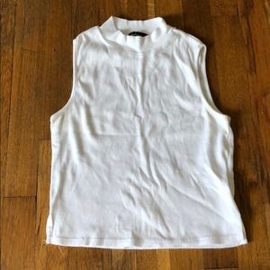 White Crop Top